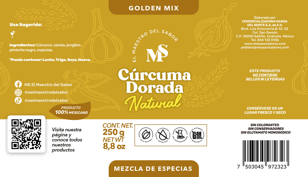 Cúrcuma Dorada