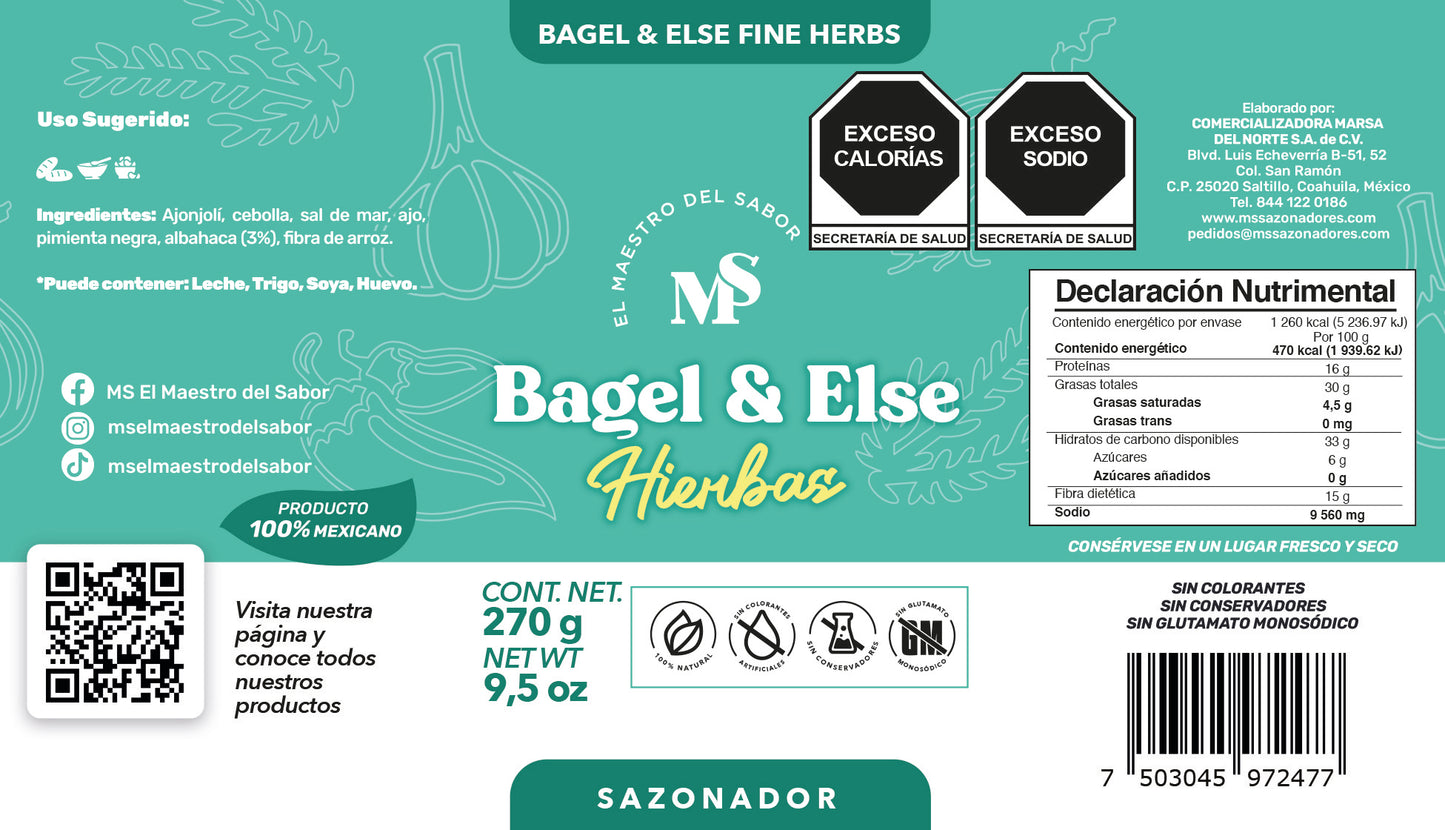 Bagel & Else Hierbas