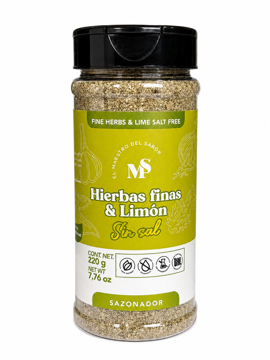 Hierbas Finas & Limón Sin Sal