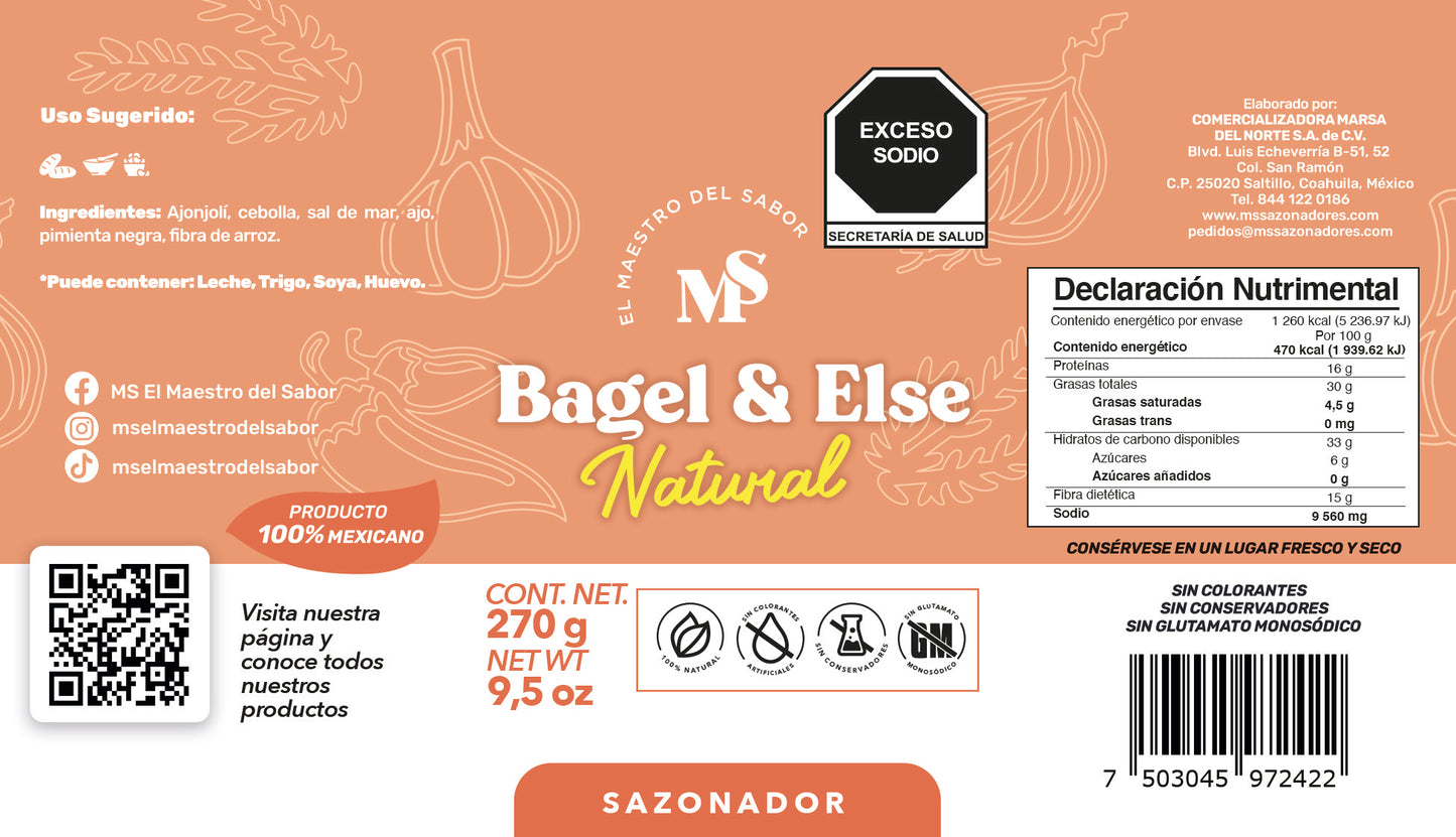 Bagel & Else Natural
