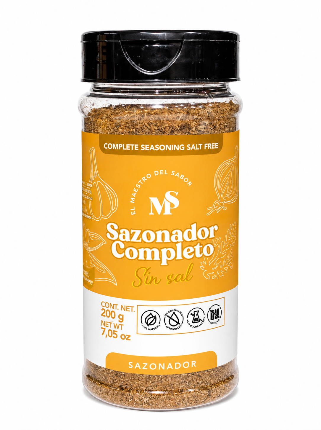 Sazonador Completo Sin Sal