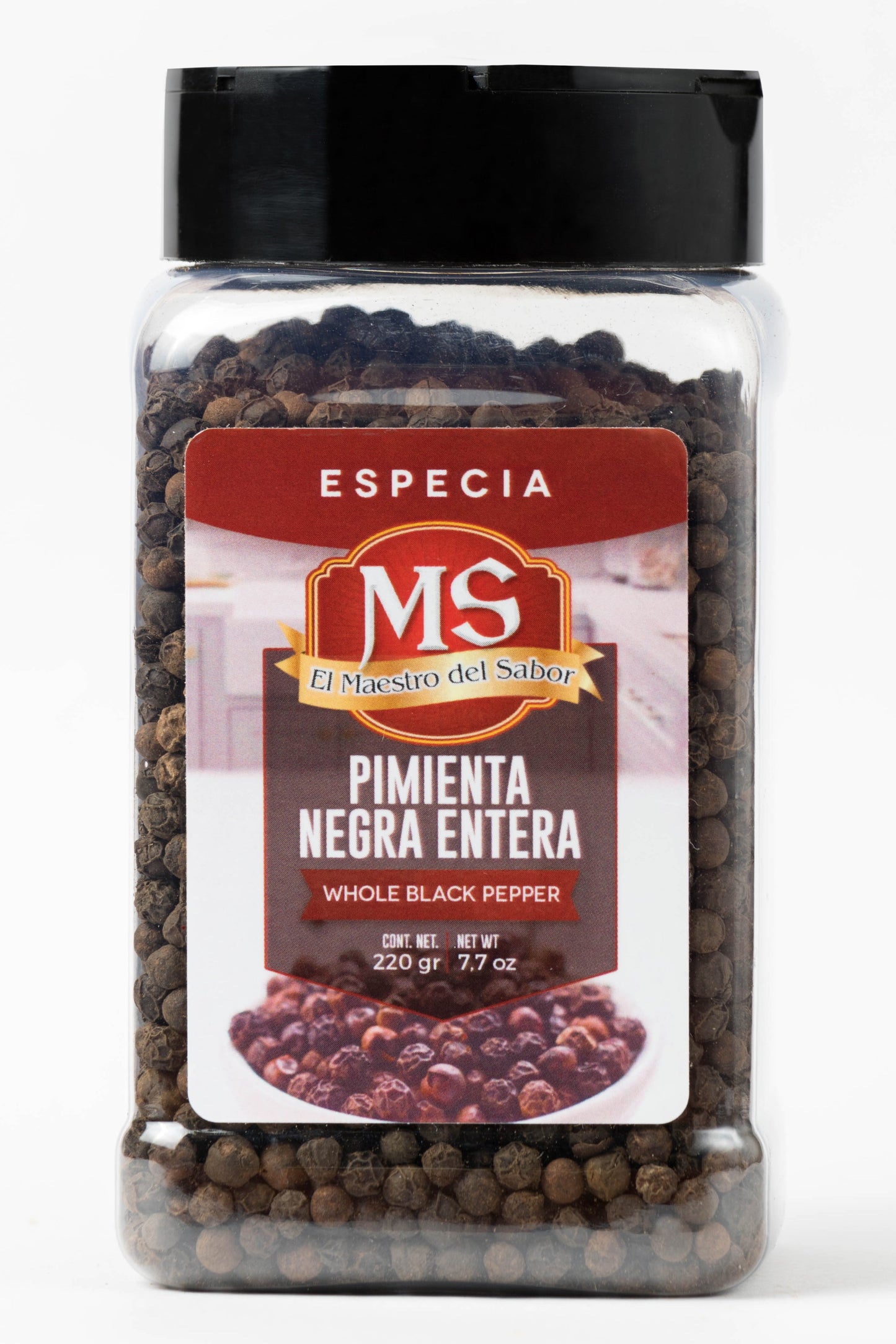 Pimienta negra entera